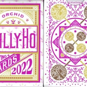 RARE TALLY-HO ORCHID PLAYING CARDS